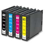 thumbnail of Kompatibel 4er Set Epson T7551XL, T7552XL, T7553XL, T7554XL Druckerpatronen Tinte von D&C