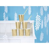 thumbnail of 6 Becher Gold Folie