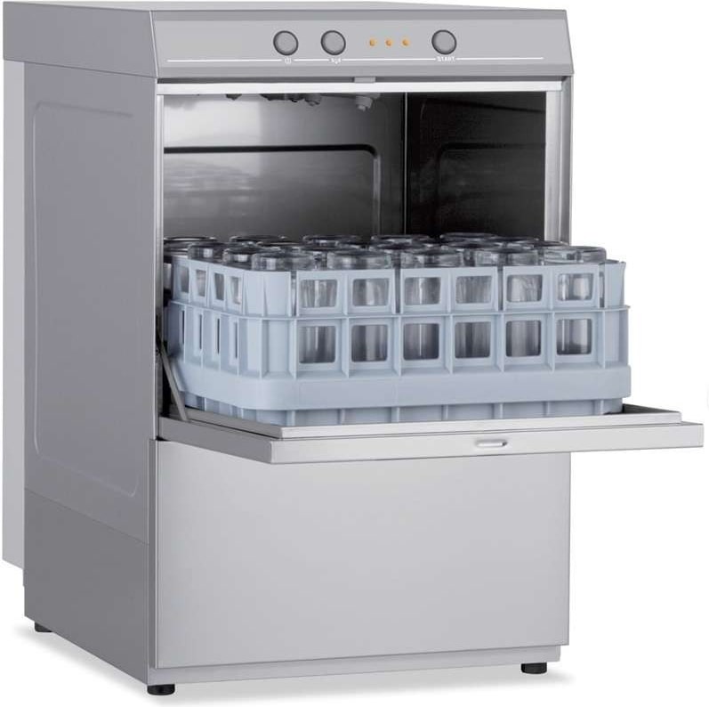 Lavavajillas Industrial con Cesta de 39x39cm de 440 x530 x670h mm VERONA CH400