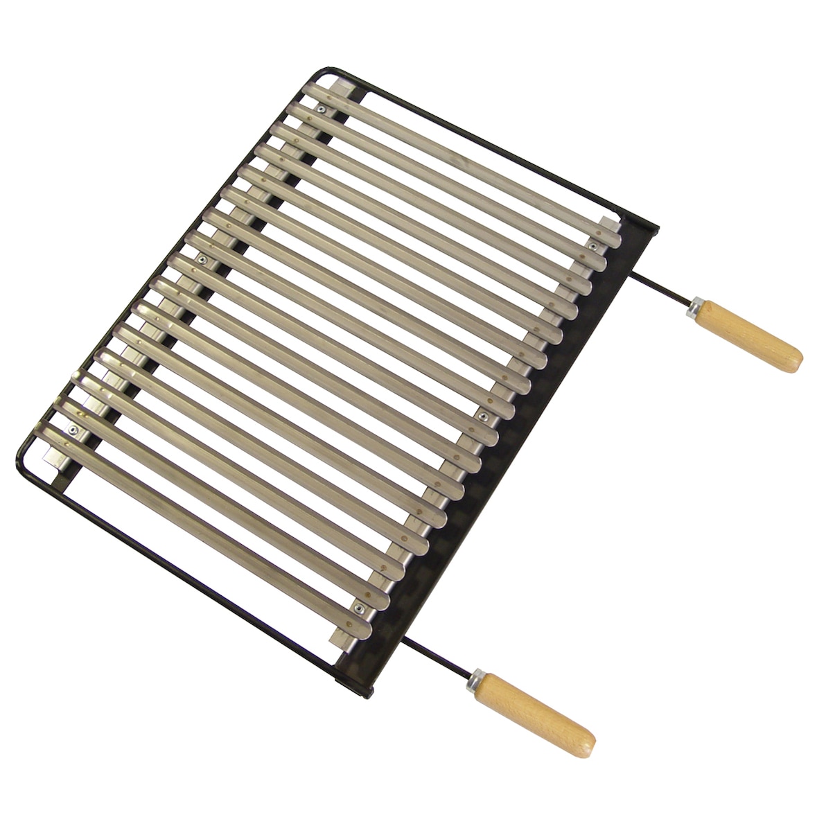 imex.parrilla barbacoa inox. 66x41 cms.