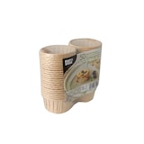 thumbnail of PAPSTAR, Bakvormpjes "pure" 105 ml Ø 7 cm · 4 cm bruin