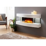thumbnail of Chemin'Arte Lareira Elétrica de Parede Lounge Branca 120 cm com efeito de chamas LED - 146