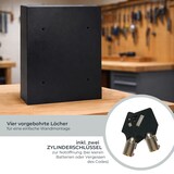 thumbnail of HMF Schlüsseltresor mit Zahlencode, Schlüsselsafe mit Elektronikschloss, 100 Haken, 66,5 x 43 x 13 cm, Schwarz