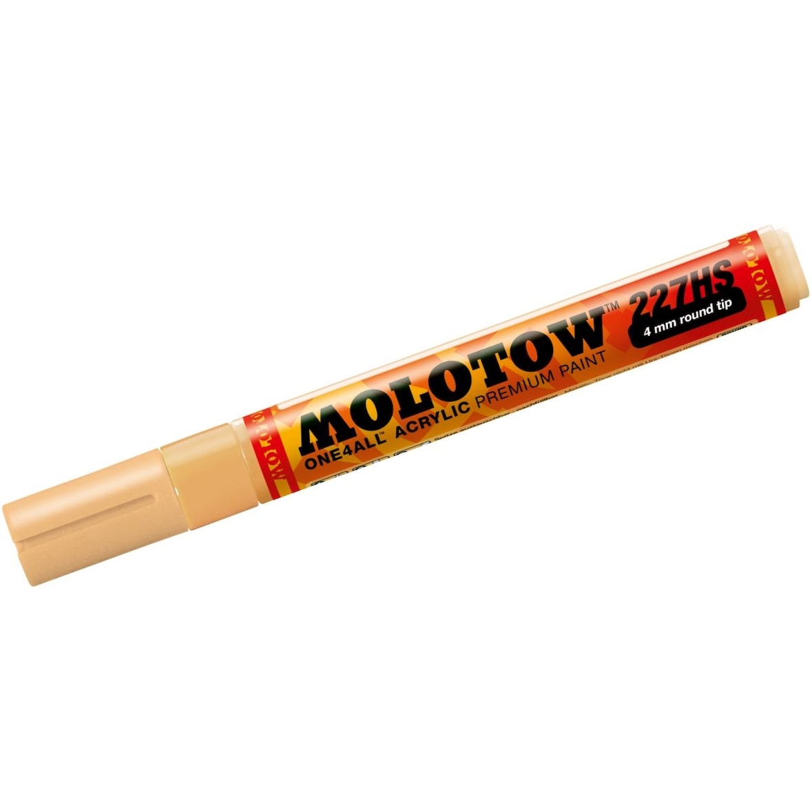 Permanentmarker One4All 227 HS nachfüllbar 4mm saharabeige pastell Packung mit 6 Stück