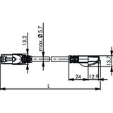 thumbnail of Telegärtner Patchkabel F/UTP 5E 100009080