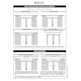 thumbnail of Tringle à rideaux Blanc Mat de 250cm Diam.20 - Boulet
