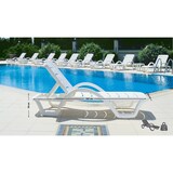 thumbnail of Set van 4 ligbedden Havana wit