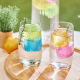 thumbnail of Relaxdays Eiswürfel, wiederverwendbar, 36er Set, XXL Dauereiswürfel aus Kunststoff, Partyeiswürfel für Getränke, bunt