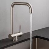 thumbnail of Torneira de Cozinha INFINITON EnekoASS347 – Acabamento Satinado, Monocomando, Bica Alta 34,6 cm, Rotação 360°, Eco Design