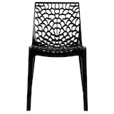 thumbnail of METRO PROFESSIONAL Chaise de terrasse Saphir, empilable, plastique, anthracite