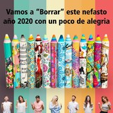 thumbnail of JAVIER Arabesque - Set de 2 Gomas de Borrar Extra-Grandes en Formato Lápiz