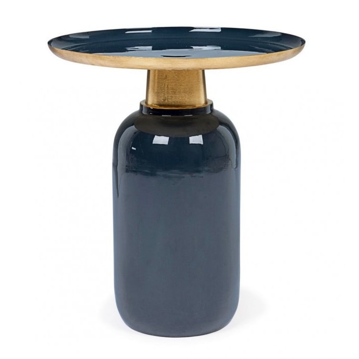 Mesa de centro Nalima azul D.40,5 - KALEB