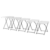 thumbnail of KG KITGARDEN - Mesa Plegable Auxiliar con Altura Ajustable, 50x75x56-73cm, Blanco