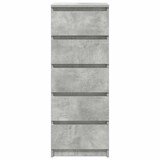 thumbnail of vidaXL Sideboard mit Schubladen Betongrau 37,5x35x99 cm Holzwerkstoff