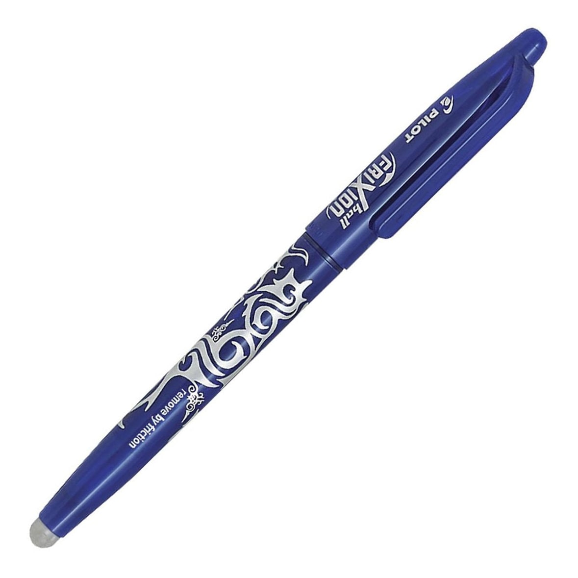 PILOT FriXion Ball - Bolígrafo Borrable y Recargable de 0.7 mm. Softgrip Anti Fatiga. Azul