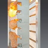 thumbnail of Rôtissoire de cordeiro a carvão vegetal com 4 espetos, dimensões 153x61x150, inox PS4