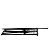 thumbnail of Support de selle de vélo HWC-K39, support de vélo étrier de suspension, métal revêtu par poudre 114x170x114cm extensible ~ noir