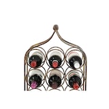 thumbnail of Biscottini Portabottiglie per vino - Cantinetta porta bottiglie vino metallo - Espositore vino 24 bottiglie - Portabottiglie ferro battuto 106x36 cm