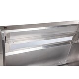 thumbnail of KBS Wandhaube Trapezform 2000x700x450 mm Flammschutzfilter Typ F1 Edelstahl