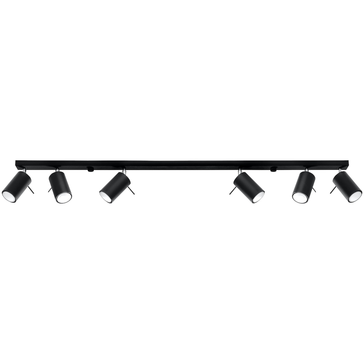 Projetor de teto ETNA metal preto 6x GU10 max. 40W | LE70393