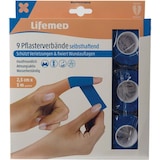 thumbnail of 108 Rollen Pflaster, selbsthaftend 5 m x 2,5 cm blau