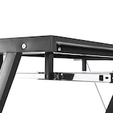 thumbnail of HOMCOM Mesa de Ordenador PC Escritorio para Oficina Hogar 2 Tipos Mesa Esquinera Forma L Escritorio Recta Marco Acero
