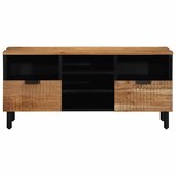 thumbnail of vidaXL TV-Schrank mit Regal Braun 100 x 33.5 x 46 cm Massivholz Akazie
