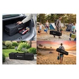 thumbnail of Carpa Plegable 3x3m Blanca - Gazebo 4 Paredes - Protección UV 210D Silver Impermeable - Acero Reforzado - Bolsa Anclajes Catering Fiestas