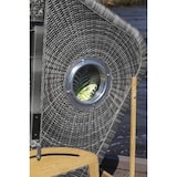 thumbnail of Strandkorb deVries PURE® Sailor XL - PE stone grey - Dessin 198 - inkl. Schutzhülle