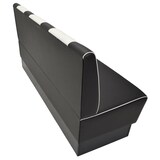 thumbnail of Gastro Sitzbank Americano Retro | Dinerbank Schwarz & Weiß | 200 cm breit | Amerikanische Sitzbank