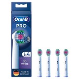 thumbnail of Oral-B Pro 3D White 4er Aufsteckbürsten - Braun - Zähne