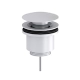 thumbnail of Válvula de Desagüe click clack | Tapón para lavabo de baño universal click clack | Latón Blanco