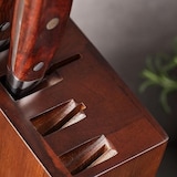 thumbnail of XinZuo - Universeel messenblok van Acaciahout (voor 6 tools)