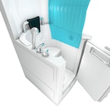 thumbnail of Senioren Dusche Sitzbadewanne Sitzwanne Badewanne mit Tür S10D