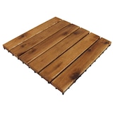 thumbnail of 33x Holzfliesen Akazienfliesen 3 m² Terrasse Balkon Klickfliesen Akazie 30x30 cm