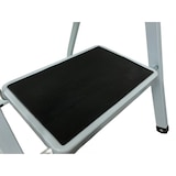 thumbnail of aro Opvouwbare trapladder, 2 treden, staal / kunststof, 49,1 x 44,1 x 78,3 cm, wit