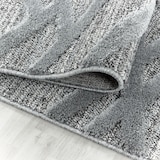 thumbnail of Teppich Wohnzimmer 3D Boho Modern Waschbar Strapazierfähig Esszimmer OEKO-TEX Grau 120x170 cm Schadstoffgeprüft – GENF von Kadima Design