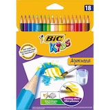 thumbnail of BIC Crayons de couleur KIDS AQUACOULEUR 18 Couleurs