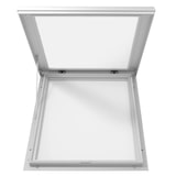 thumbnail of Bacheca per esterno certificata IP56 e ESG. Fondo magnetico e scrivibile,chiusura di sicurezza con chiavi. Misura 9XA4