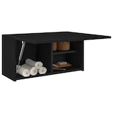 thumbnail of vidaXL Bad-Wandschrank Schwarz 60x25x30 cm Holzwerkstoff