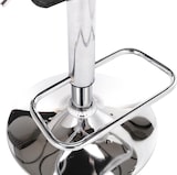 thumbnail of CHEFGASTRO 2er Set Barhocker SPLIT HxBxT 65x38x41cm Kunstleder Schwarz Barstuhl