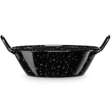 thumbnail of Briebe Paellera Honda Inducción 26cm Acero Esmaltado, Cazuela 3,8 L, Vitrocerámica, Fuego, Gas, Horno, Levante, BRI-700426, Negro