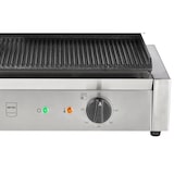 thumbnail of METRO Professional Grelhador de contacto Single GPG1201, aço inoxidável, 43 x 36 x 20 cm, 50-300°C, 45 paninis em 60 minutos, prateado