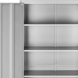 thumbnail of tectake Armoire métallique 5 niveaux - gris, 90 cm - 402483