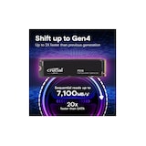 thumbnail of SSD Crucial 1TB P310 CT1000P310SSD8 PCIe M.2 NVME PCIe 4.0 x4