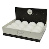 thumbnail of Weihnachtskugeln 10cm Kunststoff Christbaumkugeln bruchsicher Deko Schneekugeln