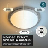 thumbnail of LUXULA LED Deckenleuchte LX300208 24 W 3000 K, 4000 K, 6500 K einstellbar in warm-, neutral- und kaltweiß (CCT) weiß