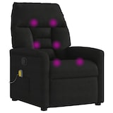 thumbnail of vidaXL Massagesessel Schwarz Mikrofasergewebe