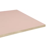 thumbnail of RestooTab - Tischplatte 140x70 Dekor rosa bourbon Kanten in Holzoptik