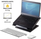 thumbnail of Fellowes Soporte elevador para ordenador portátil Designer Suites negro